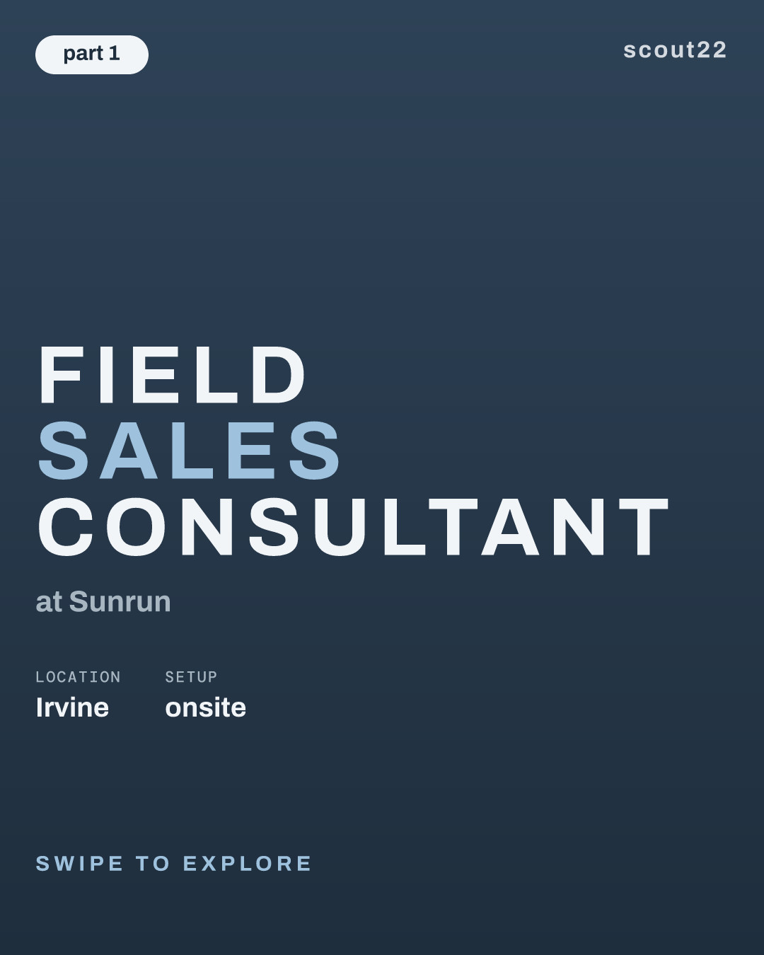 Field Sales Consultant at Sunrun