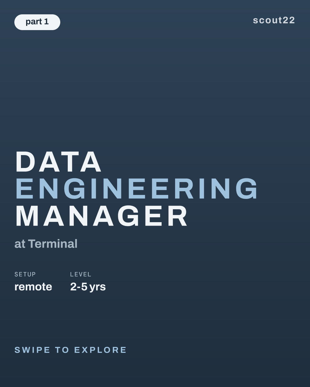 Data Engineering Manager at Terminal