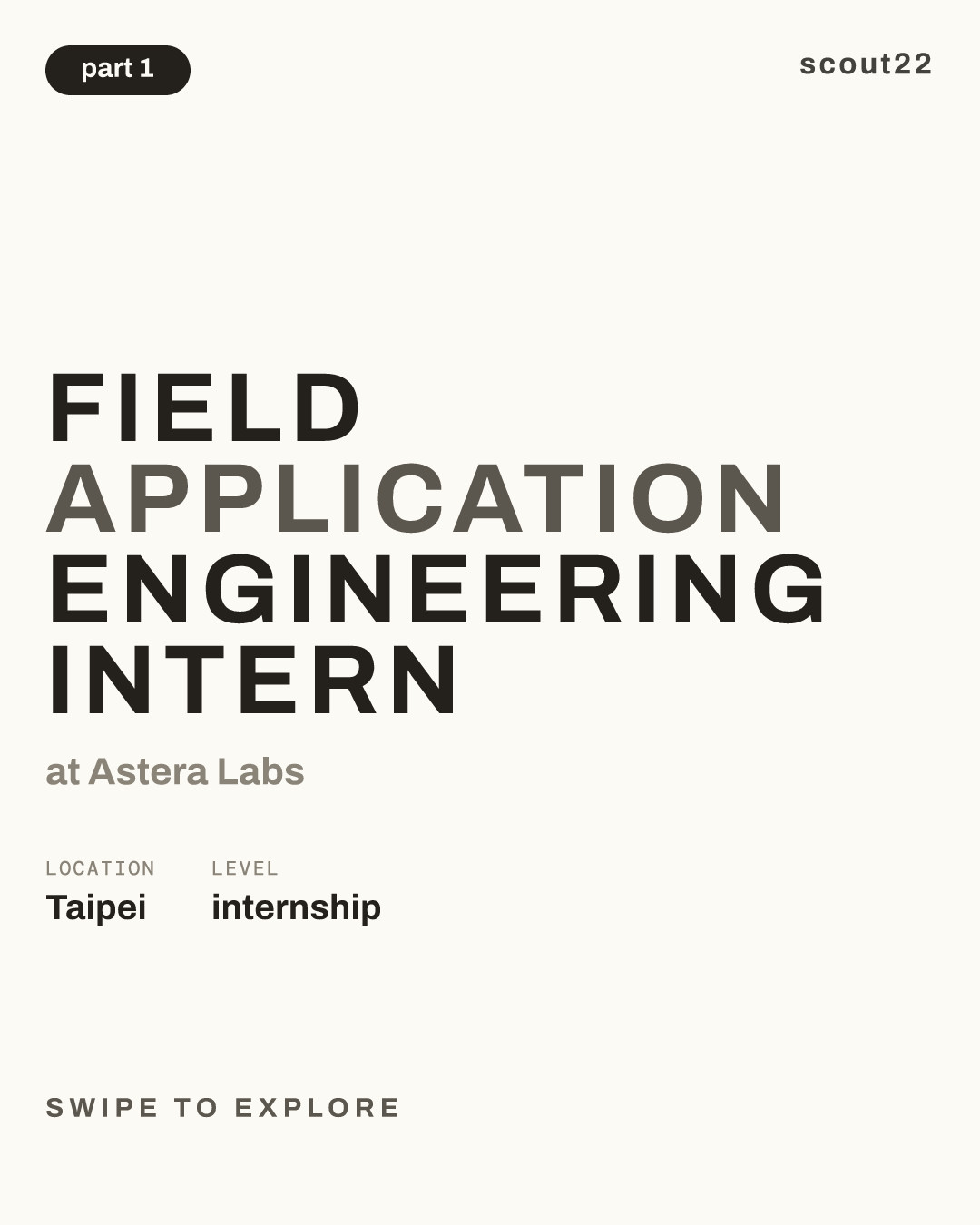 Field Application Engineering Intern at Astera Labs