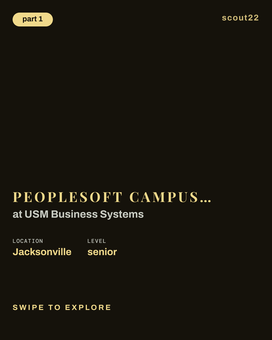 Peoplesoft Campus Solutions Technical Consultant at USM Business Systems