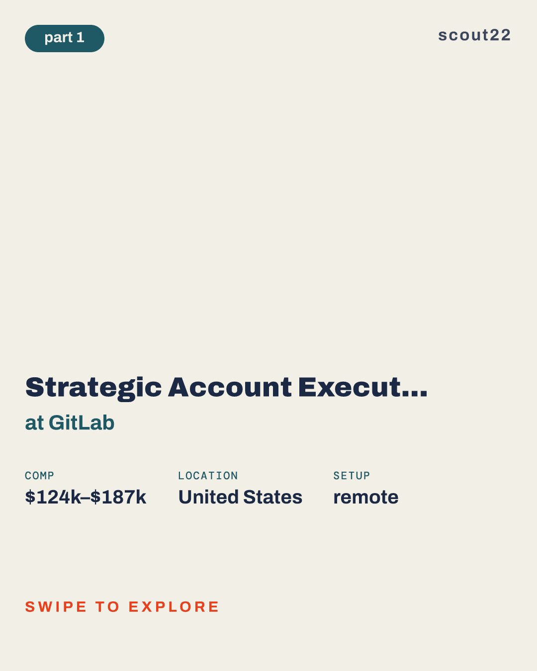 Strategic Account Executive, San Francisco at GitLab