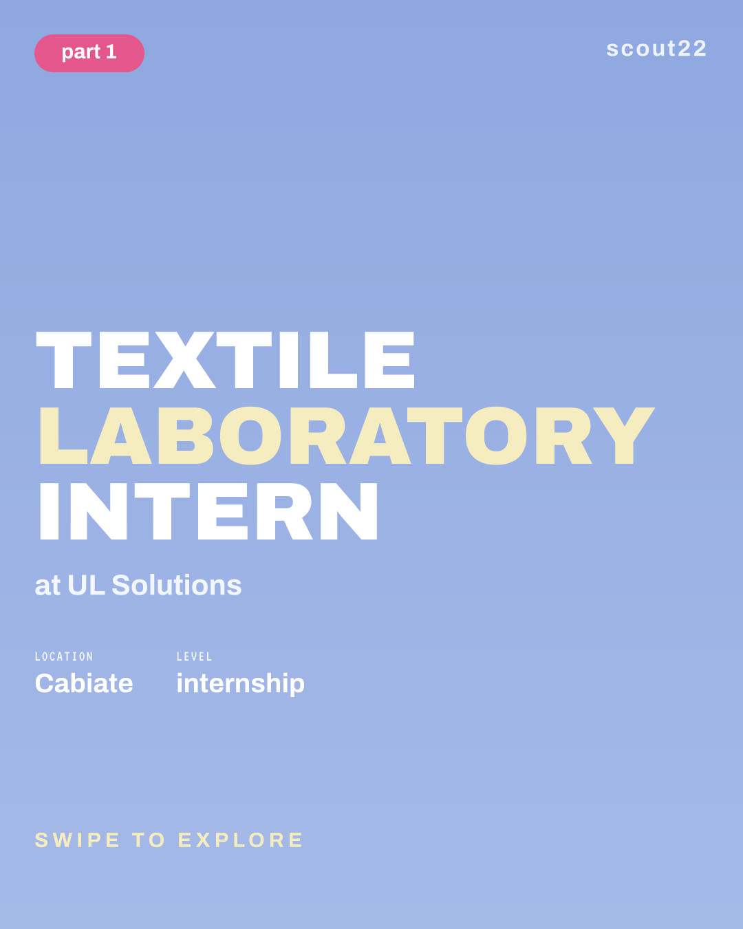 Textile Laboratory Intern at UL Solutions