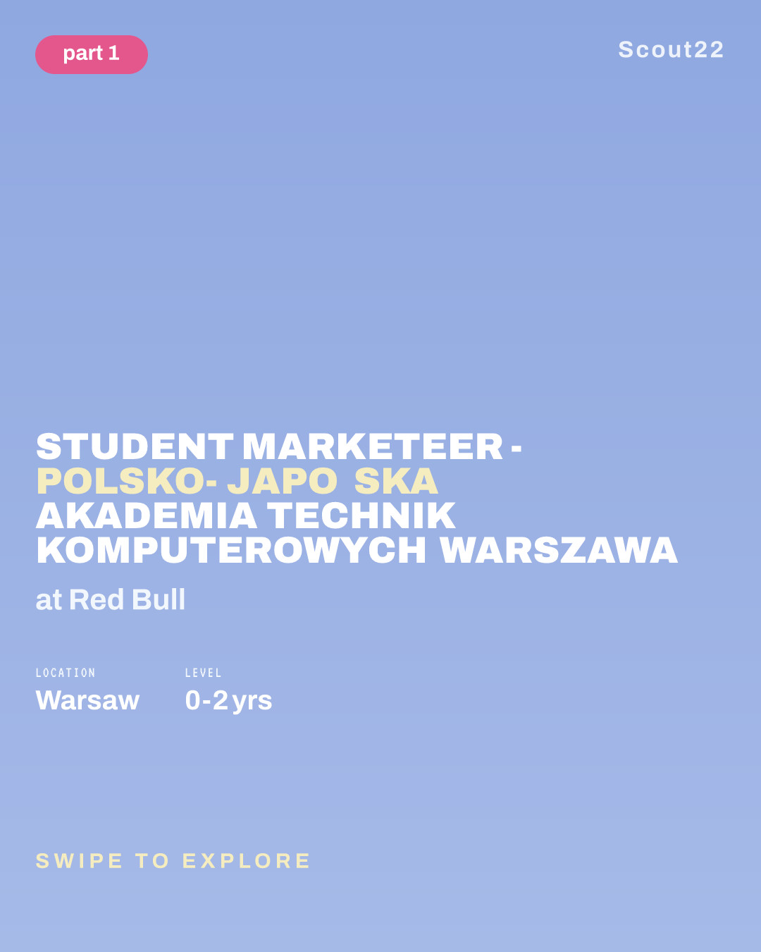 Student Marketeer - Polsko- Japońska Akademia Technik Komputerowych Warszawa at Red Bull