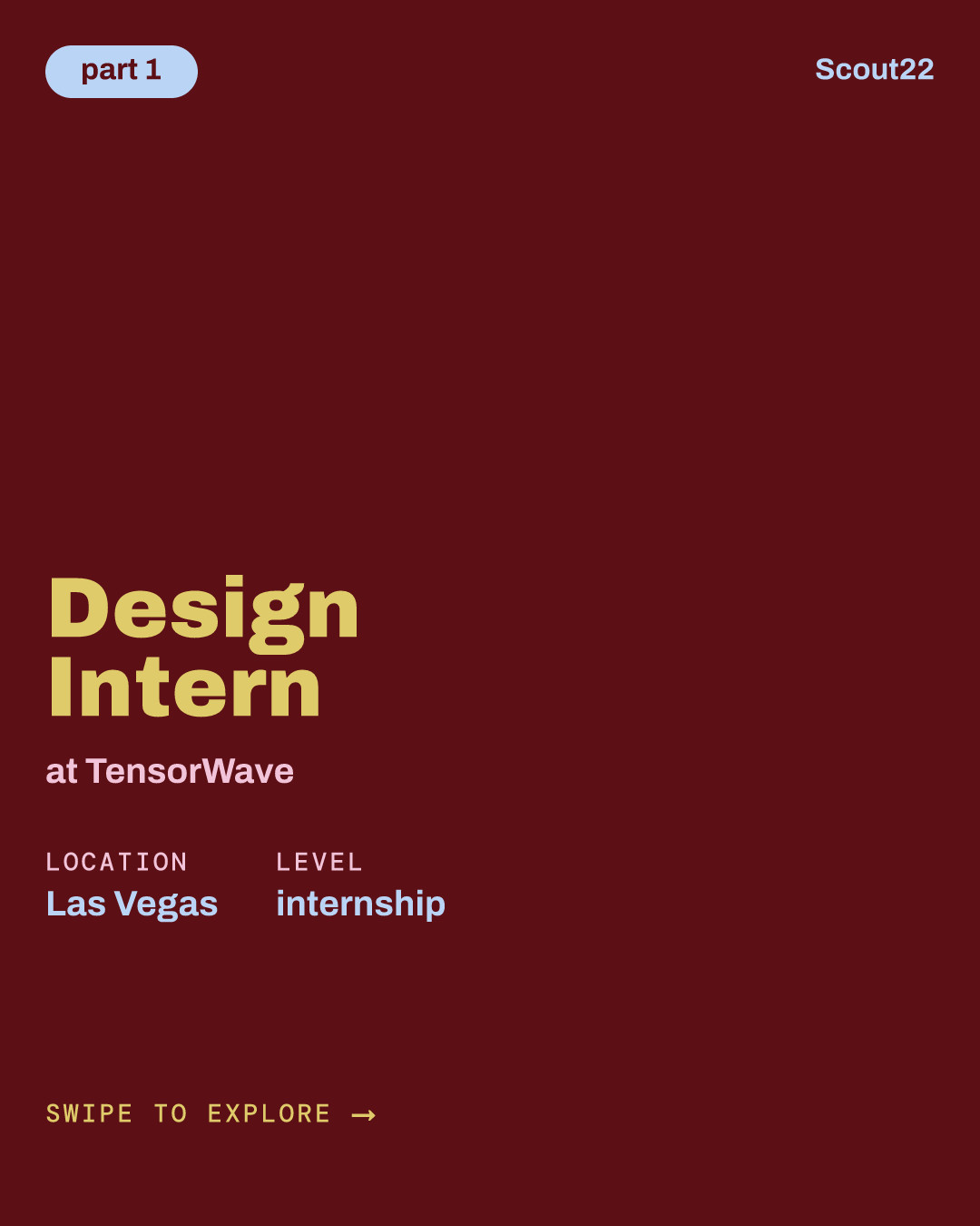 Design Intern at TensorWave