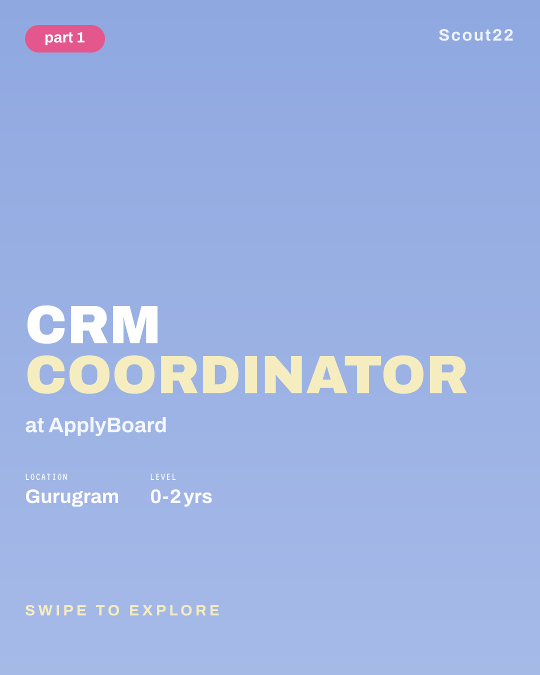 CRM Coordinator at ApplyBoard