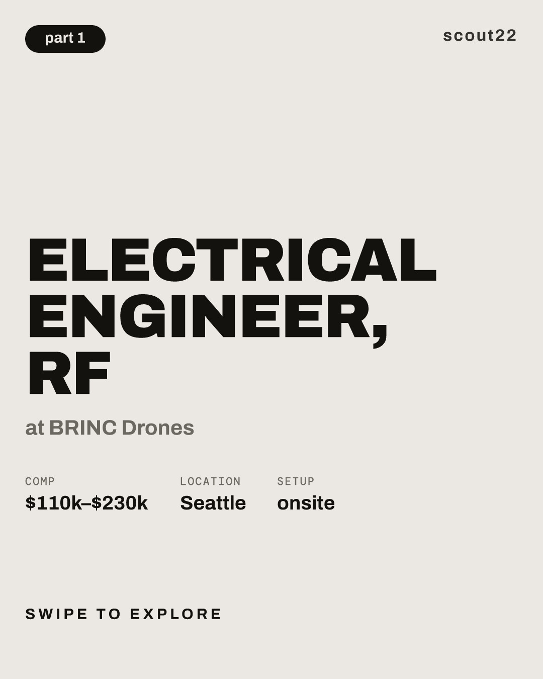 Electrical Engineer, RF at BRINC Drones