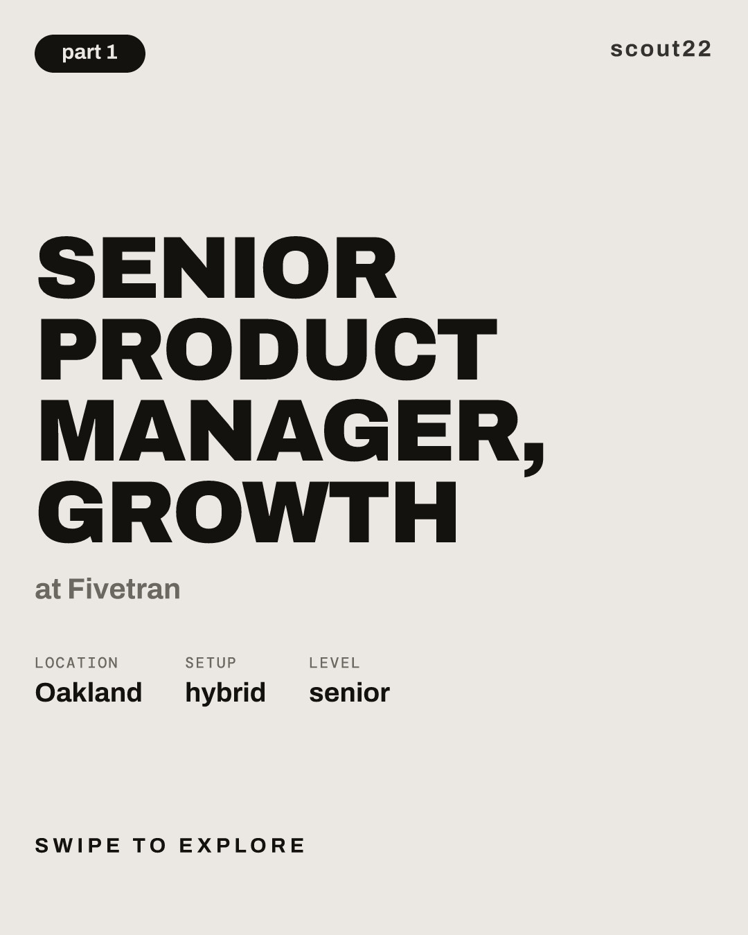 Senior Product Manager, Growth at Fivetran