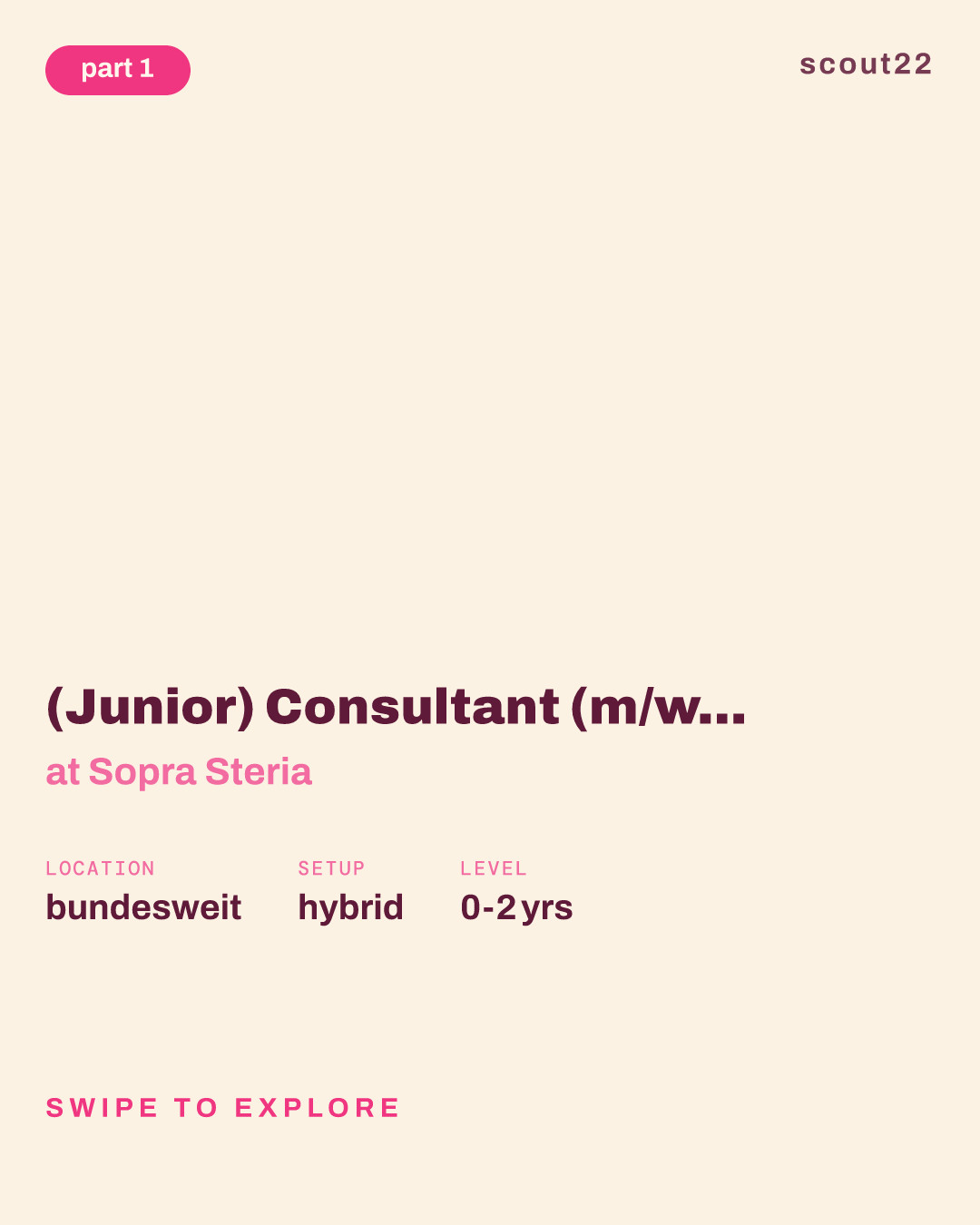 (Junior) Consultant (m/w/d) – Autonome Netze at Sopra Steria