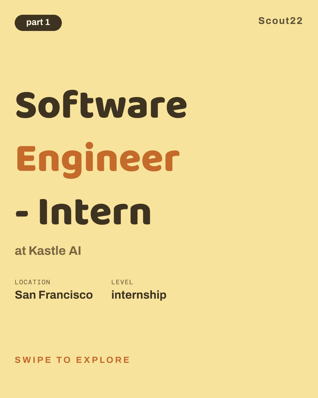 Software Engineer - Intern at Kastle AI