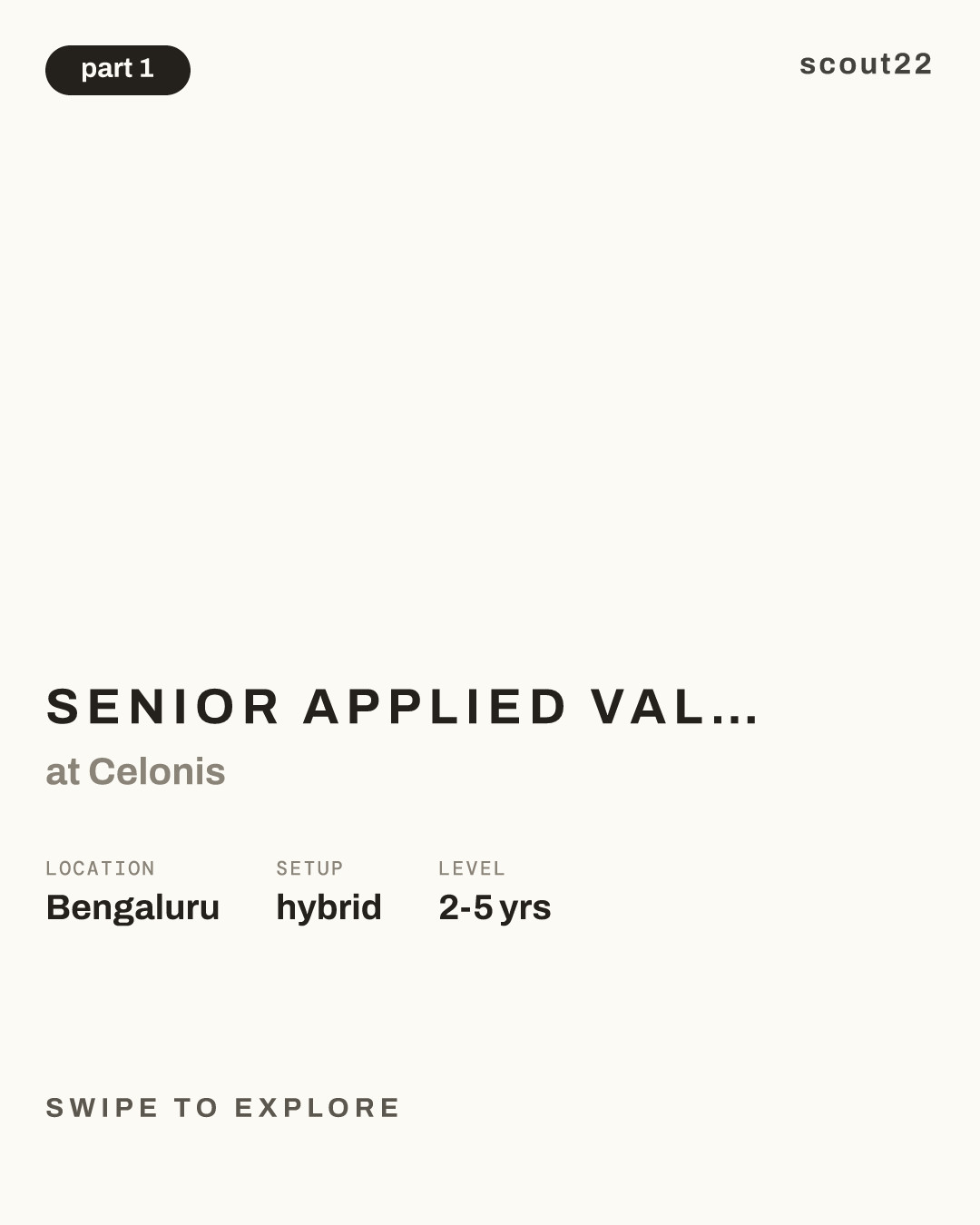 Senior Applied Value Engineer-EAM - NAM at Celonis