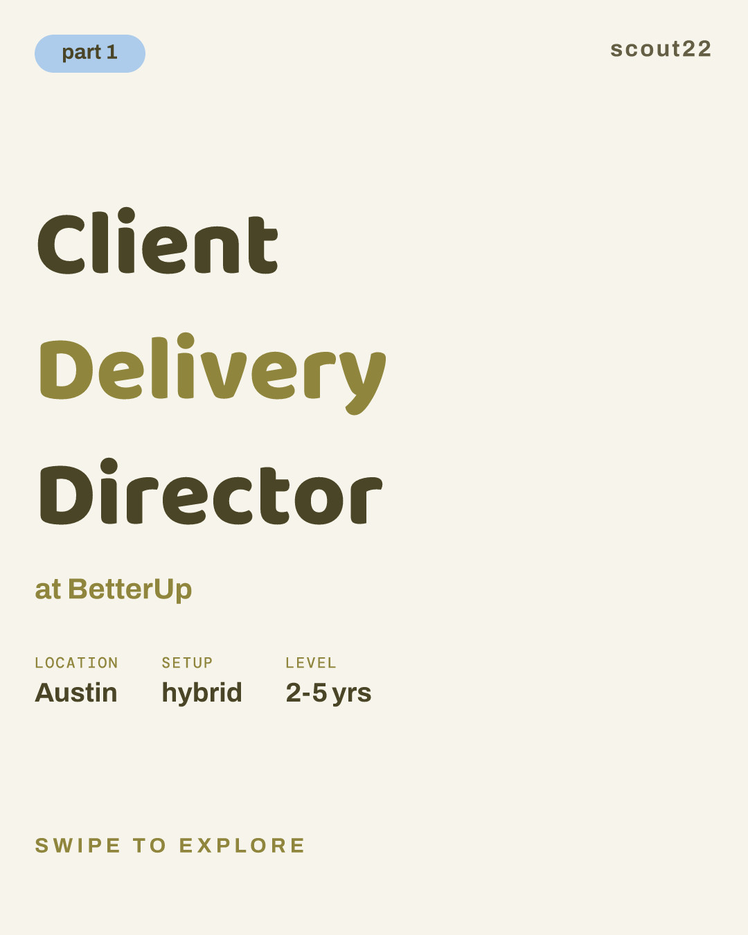 Client Delivery Director at BetterUp
