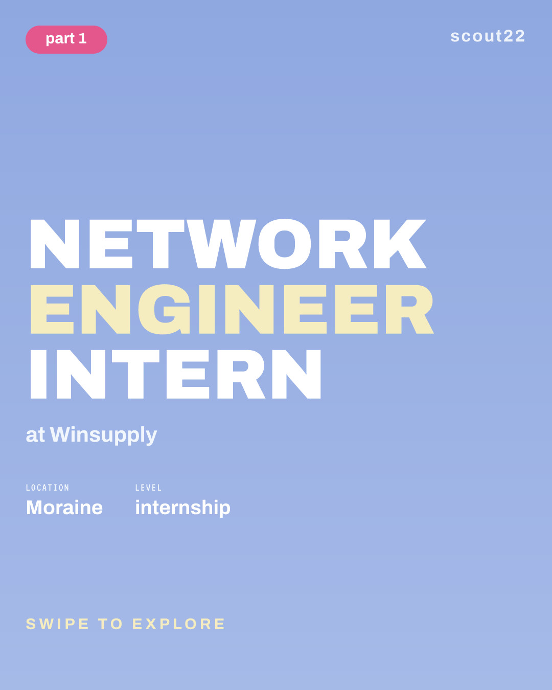 Network Engineer Intern at Winsupply