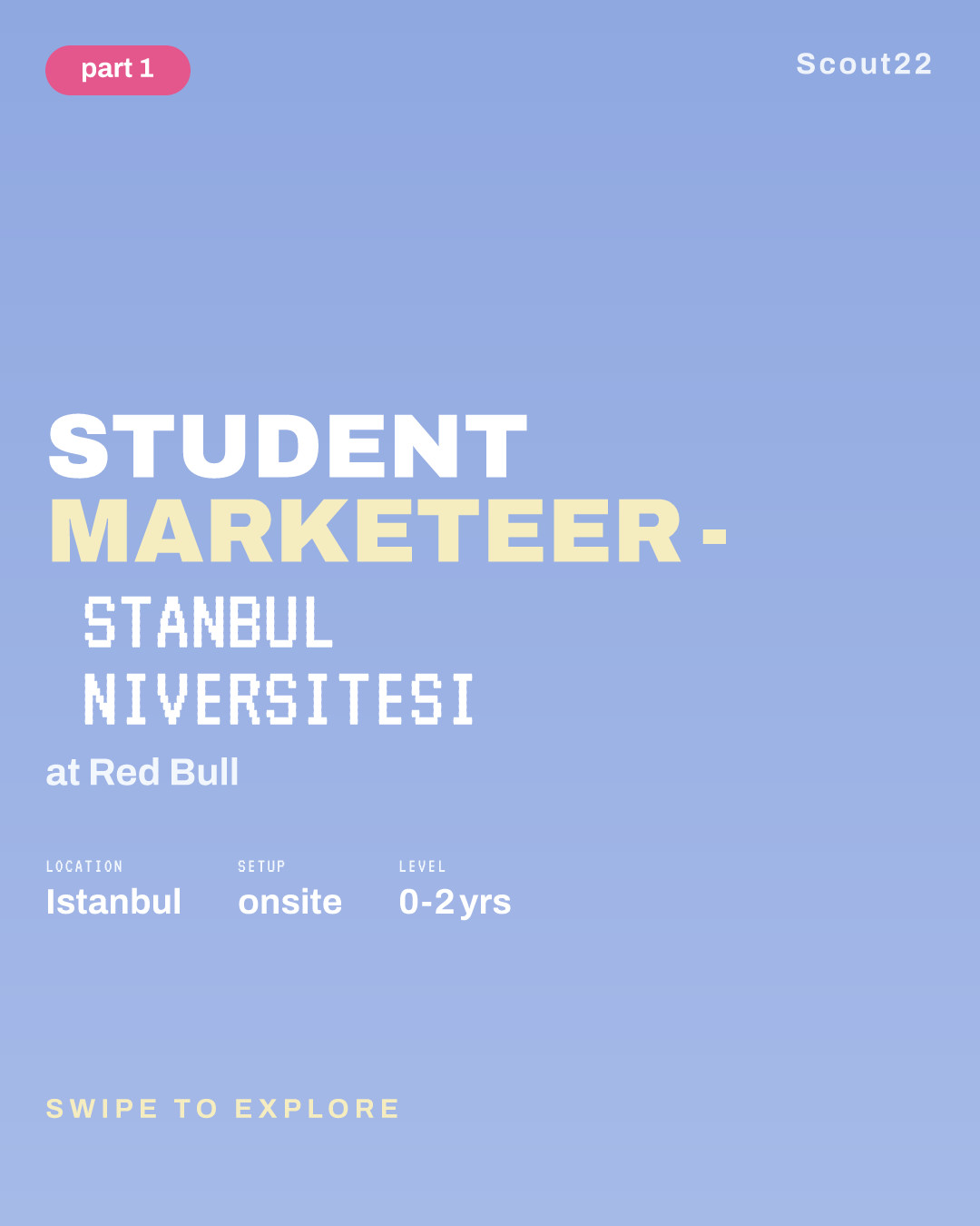 Student Marketeer - İstanbul Üniversitesi at Red Bull