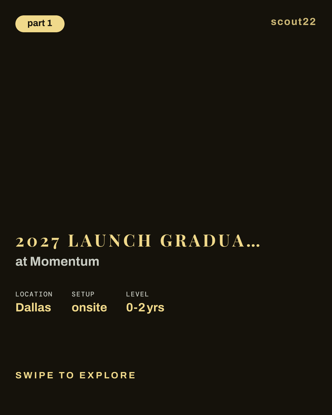 2027 Launch Graduate Program: Associate Enterprise Systems Analyst at Momentum