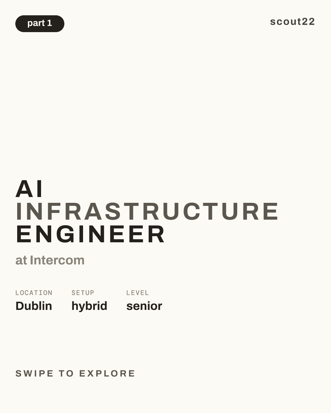 AI Infrastructure Engineer at Intercom