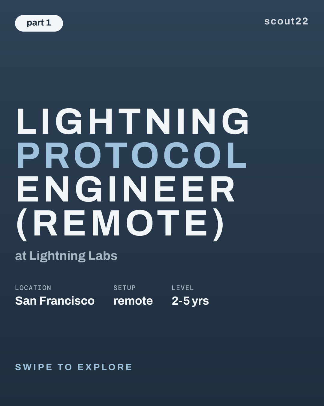Lightning Protocol Engineer (Remote) at Lightning Labs