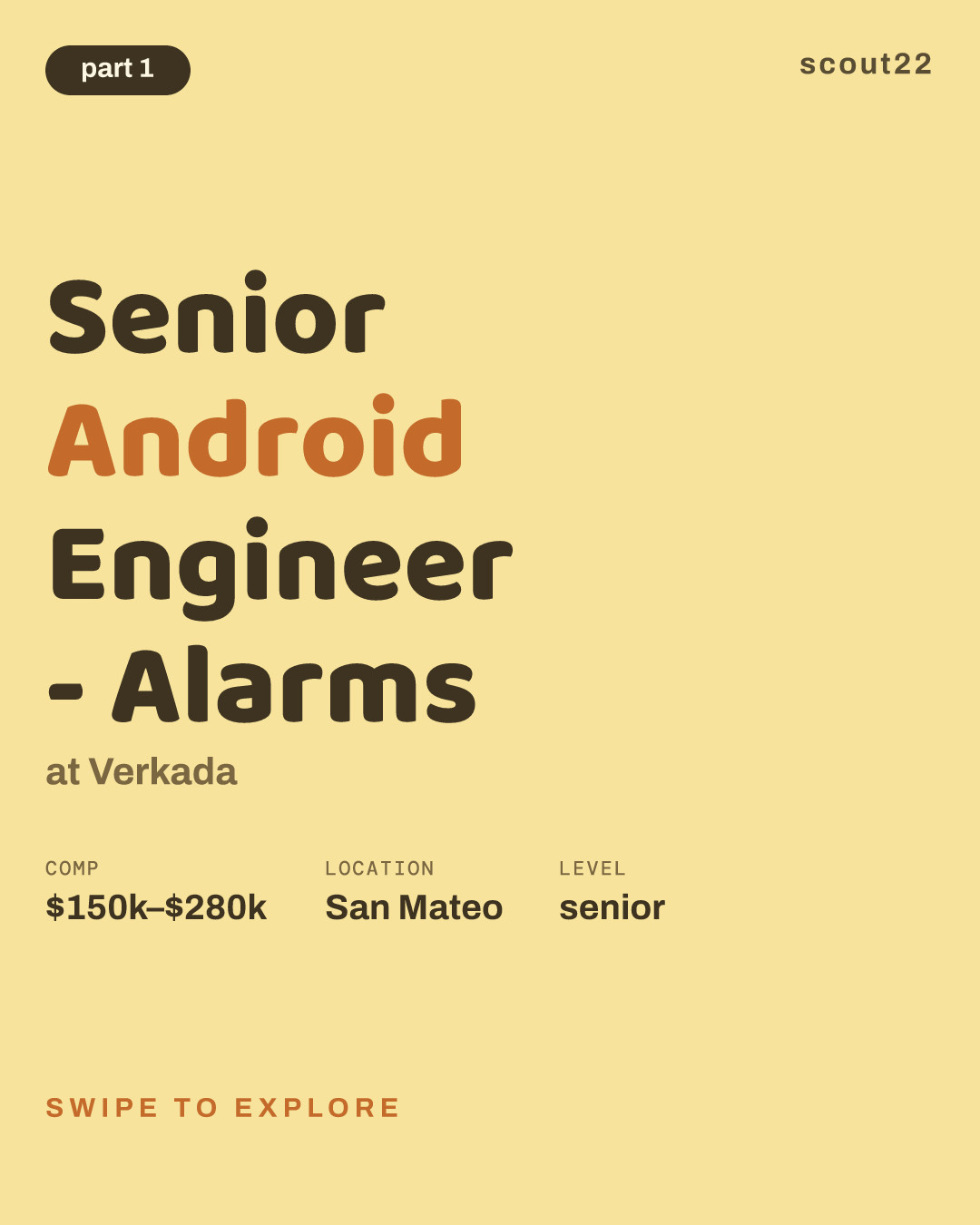 Senior Android Engineer - Alarms at Verkada