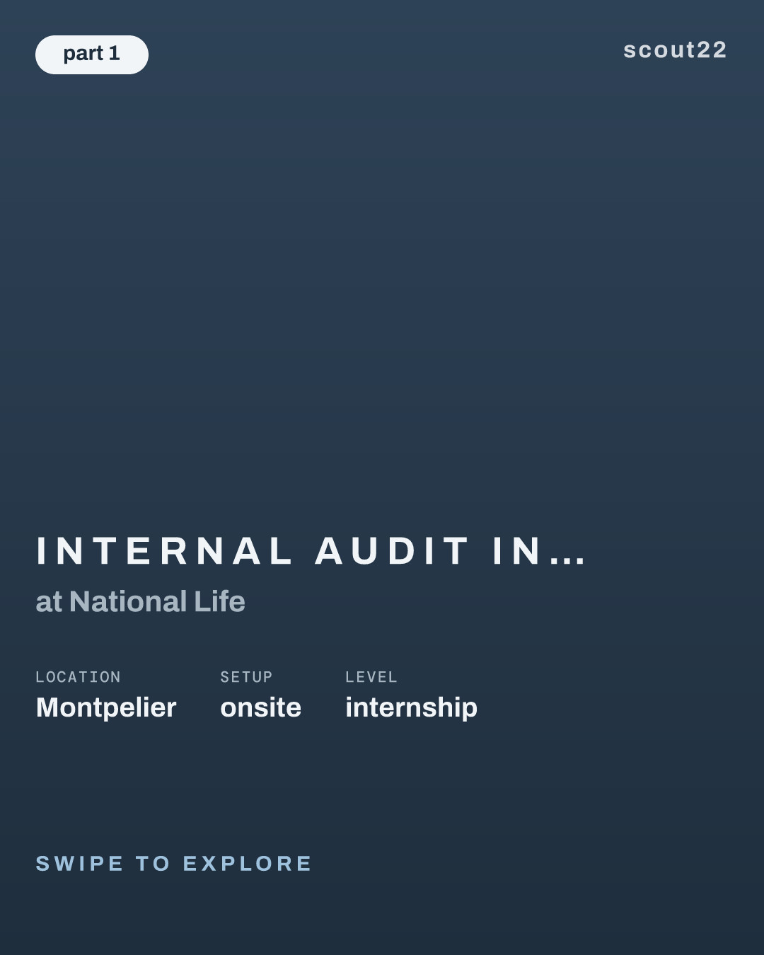 Internal Audit Intern – Summer 2027 at National Life
