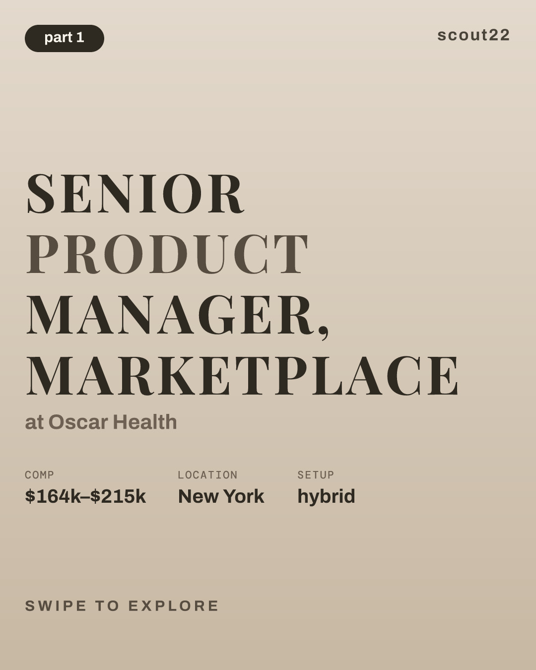 Senior Product Manager, Marketplace at Oscar Health