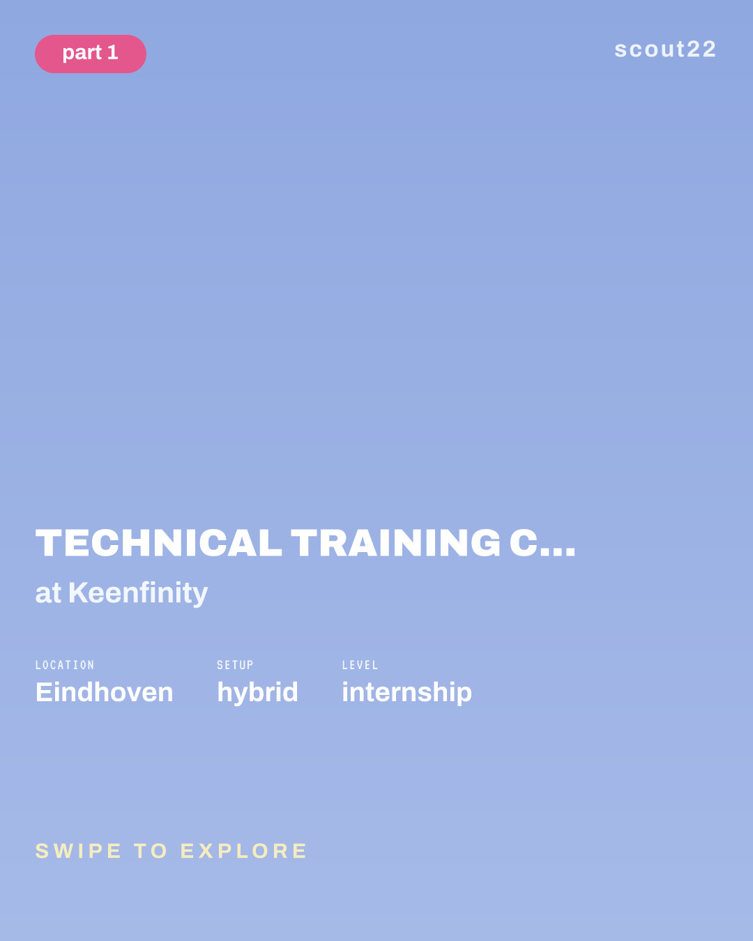 Technical Training Content Creator Intern at Keenfinity