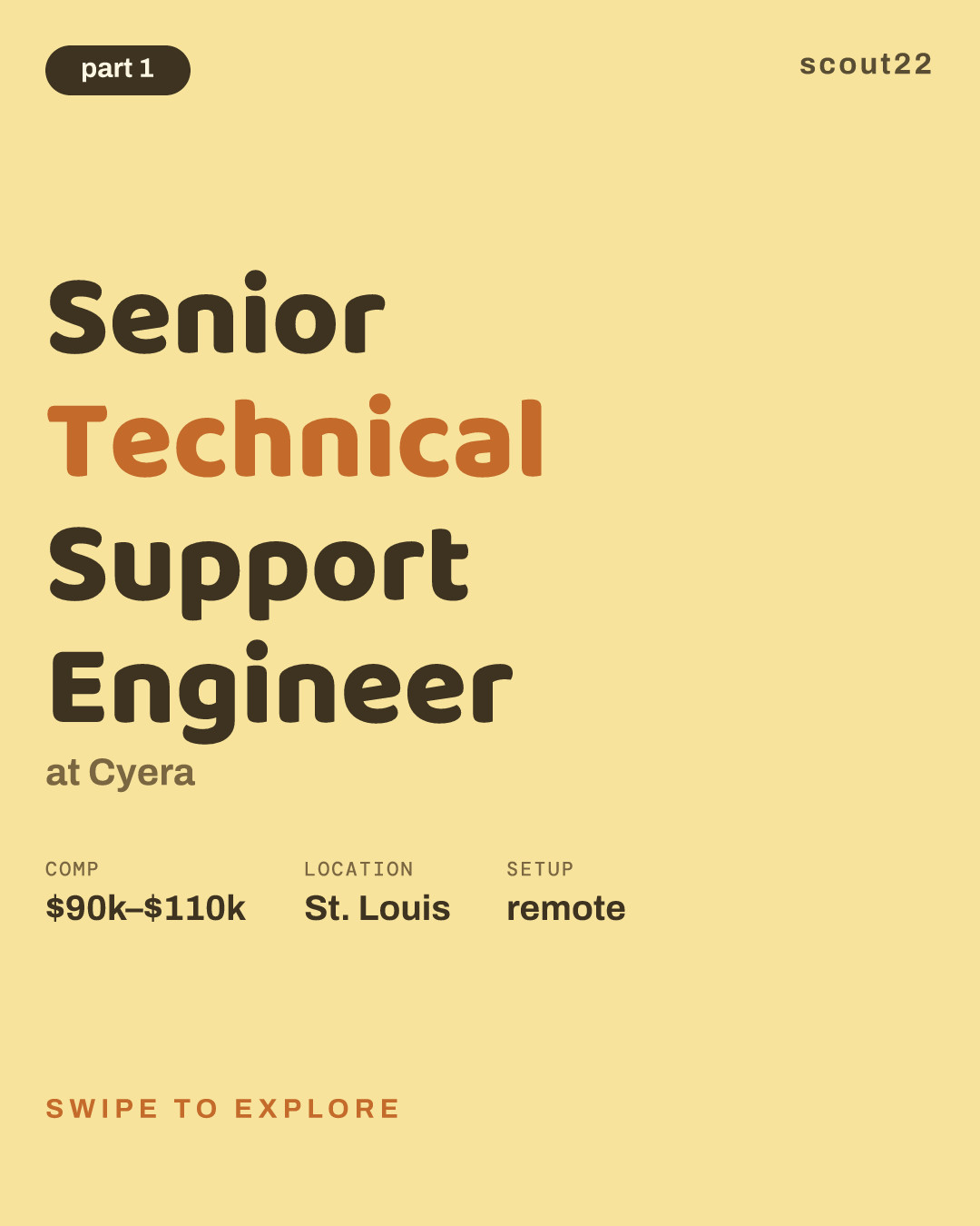 Senior Technical Support Engineer at Cyera