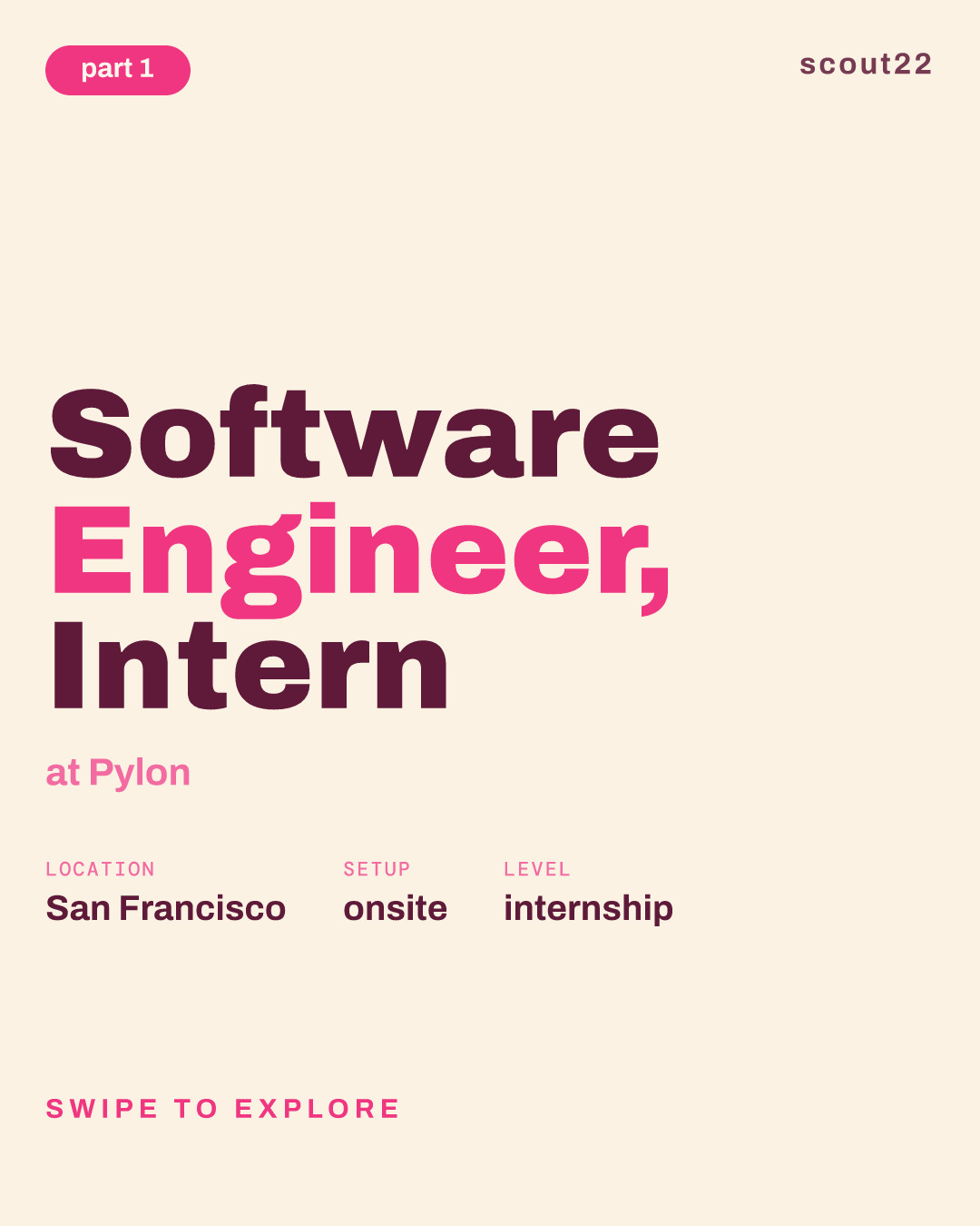 Software Engineer, Intern at Pylon