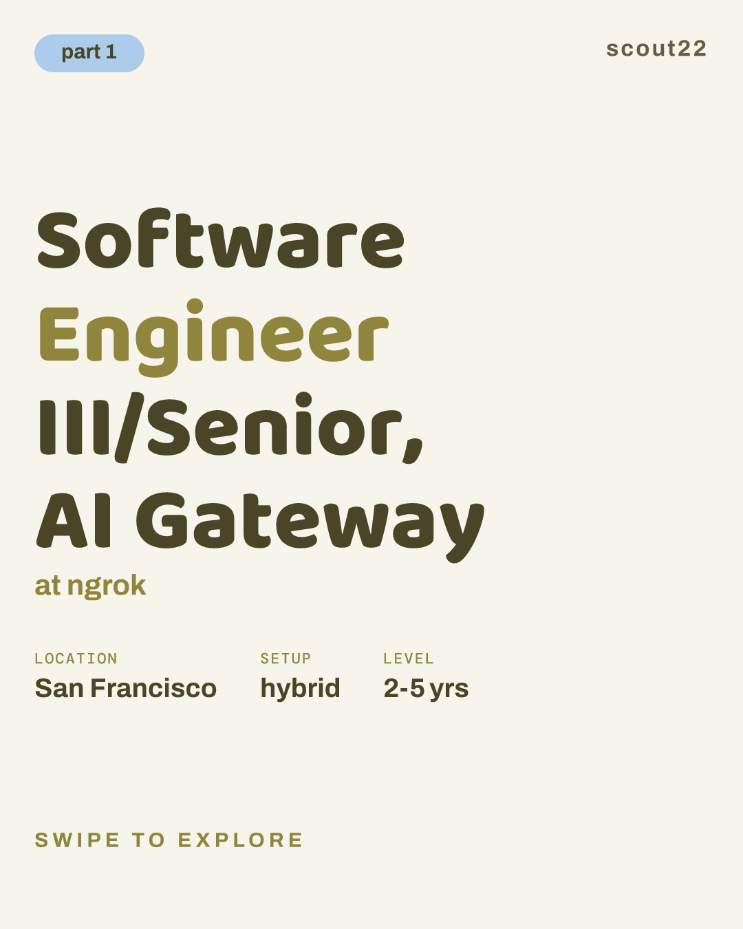 Software Engineer III/Senior, AI Gateway at ngrok