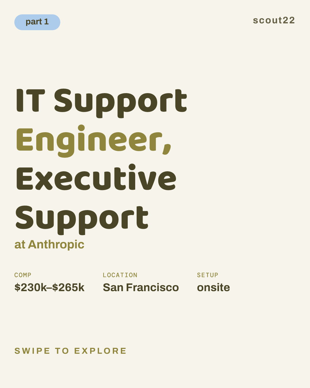 IT Support Engineer, Executive Support at Anthropic