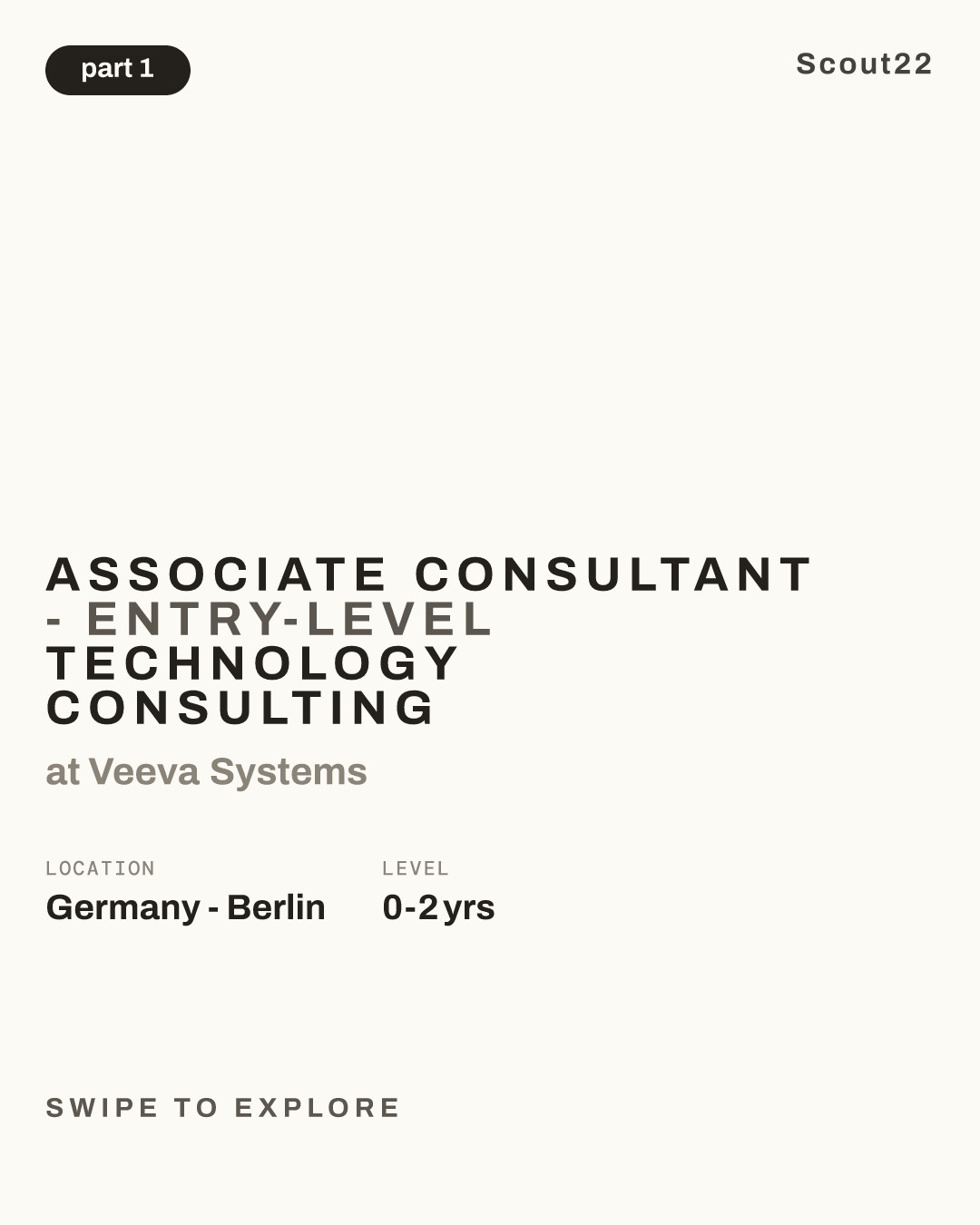 Associate Consultant - Entry-Level Technology Consulting at Veeva Systems