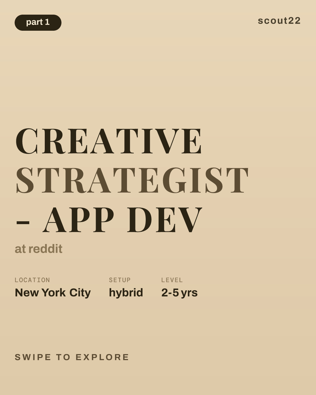 Creative Strategist - App Dev at reddit