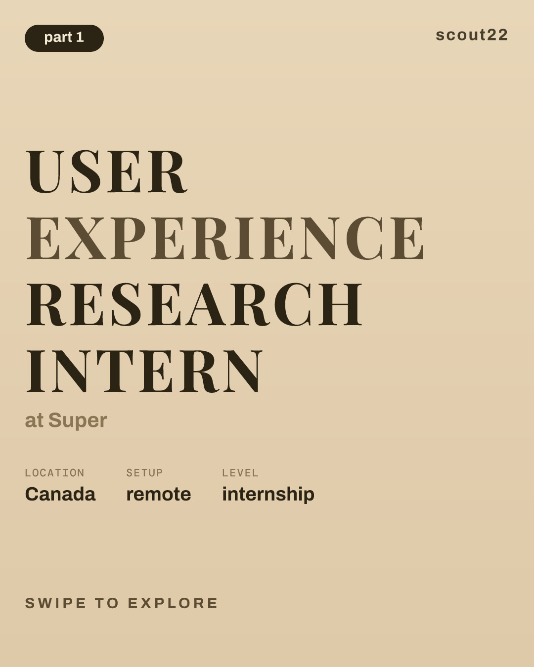 User Experience Research Intern at Super