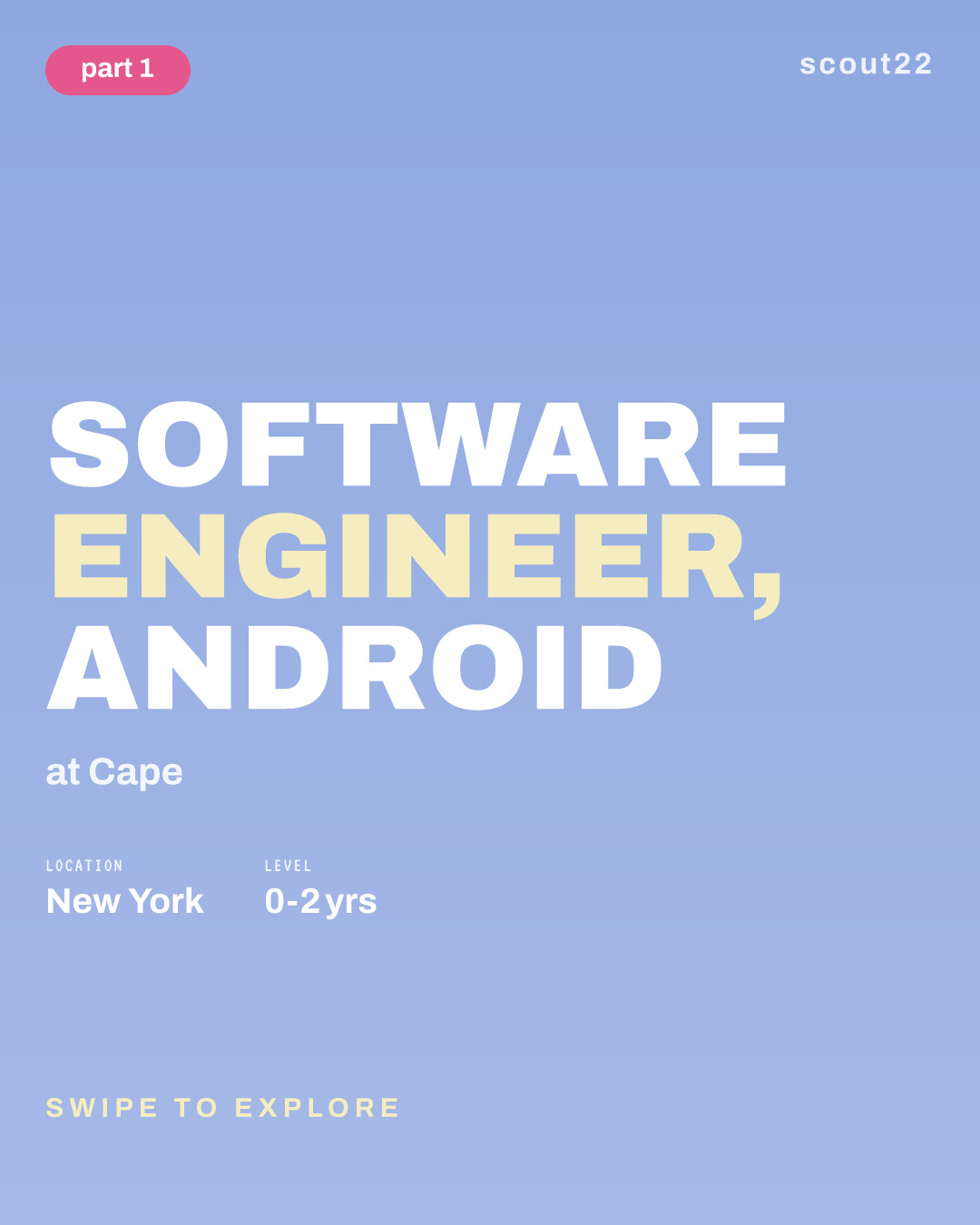 Software Engineer, Android at Cape