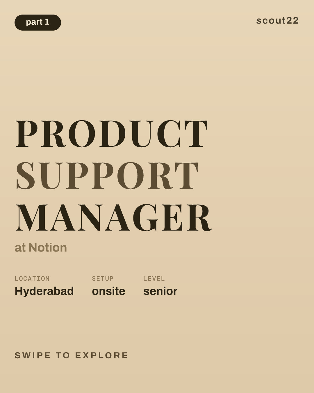 Product Support Manager at Notion