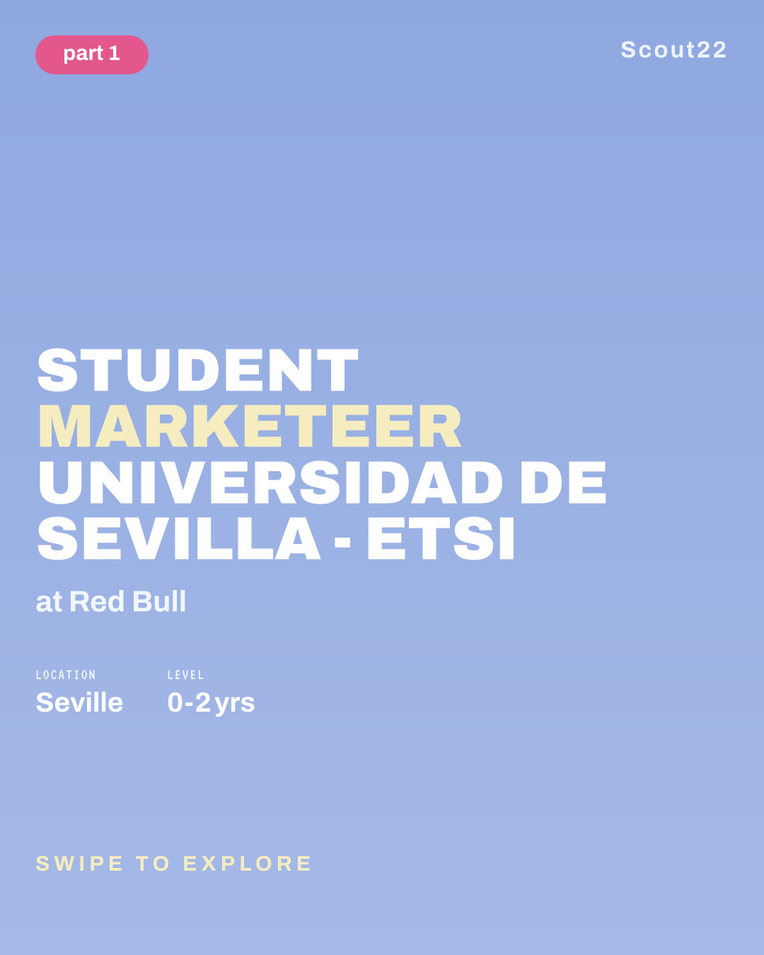 Student Marketeer Universidad de Sevilla - ETSI at Red Bull