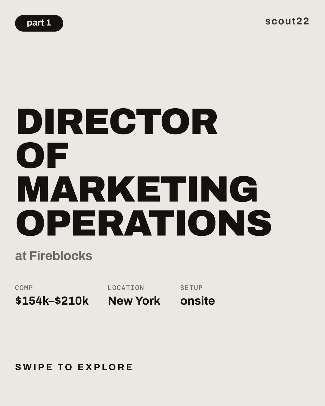 Director of Marketing Operations at Fireblocks