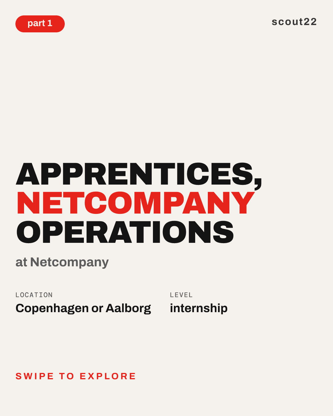 Apprentices, Netcompany Operations at Netcompany