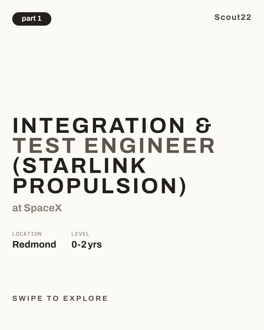 Integration & Test Engineer (Starlink Propulsion) at SpaceX