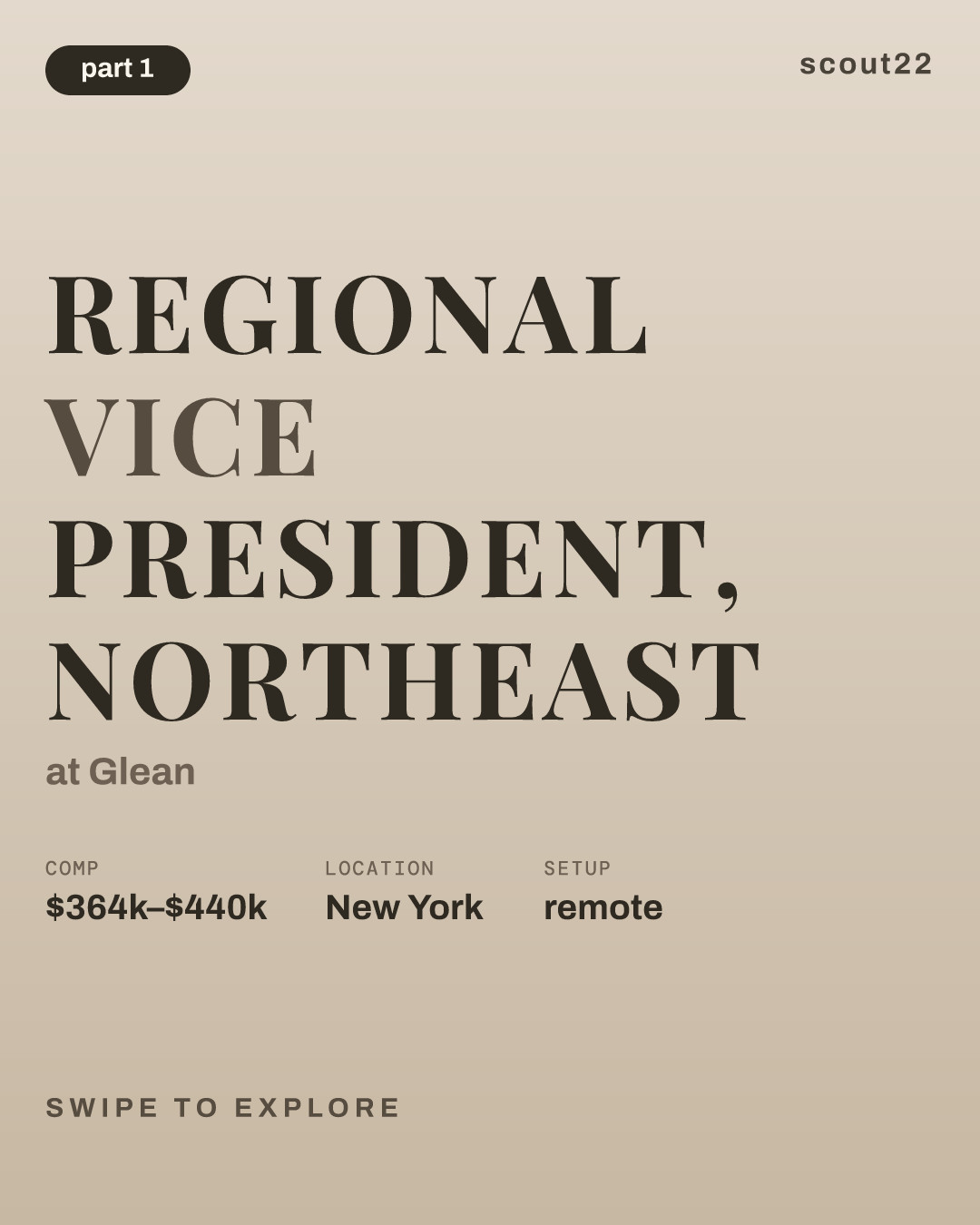 Regional Vice President, Northeast at Glean