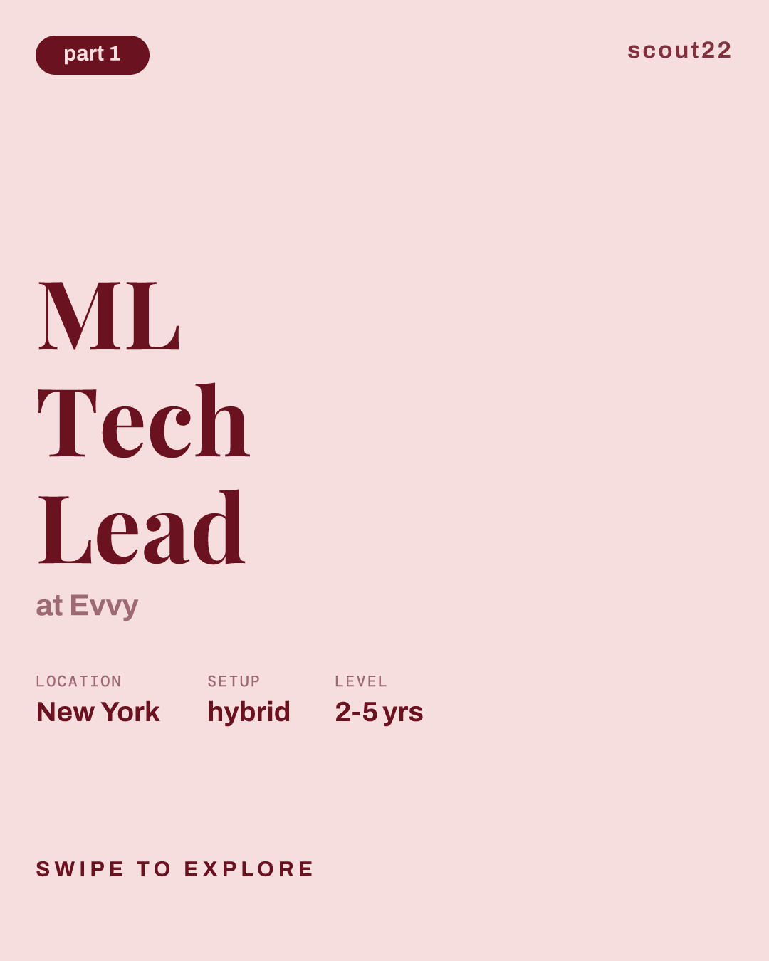 ML Tech Lead at Evvy