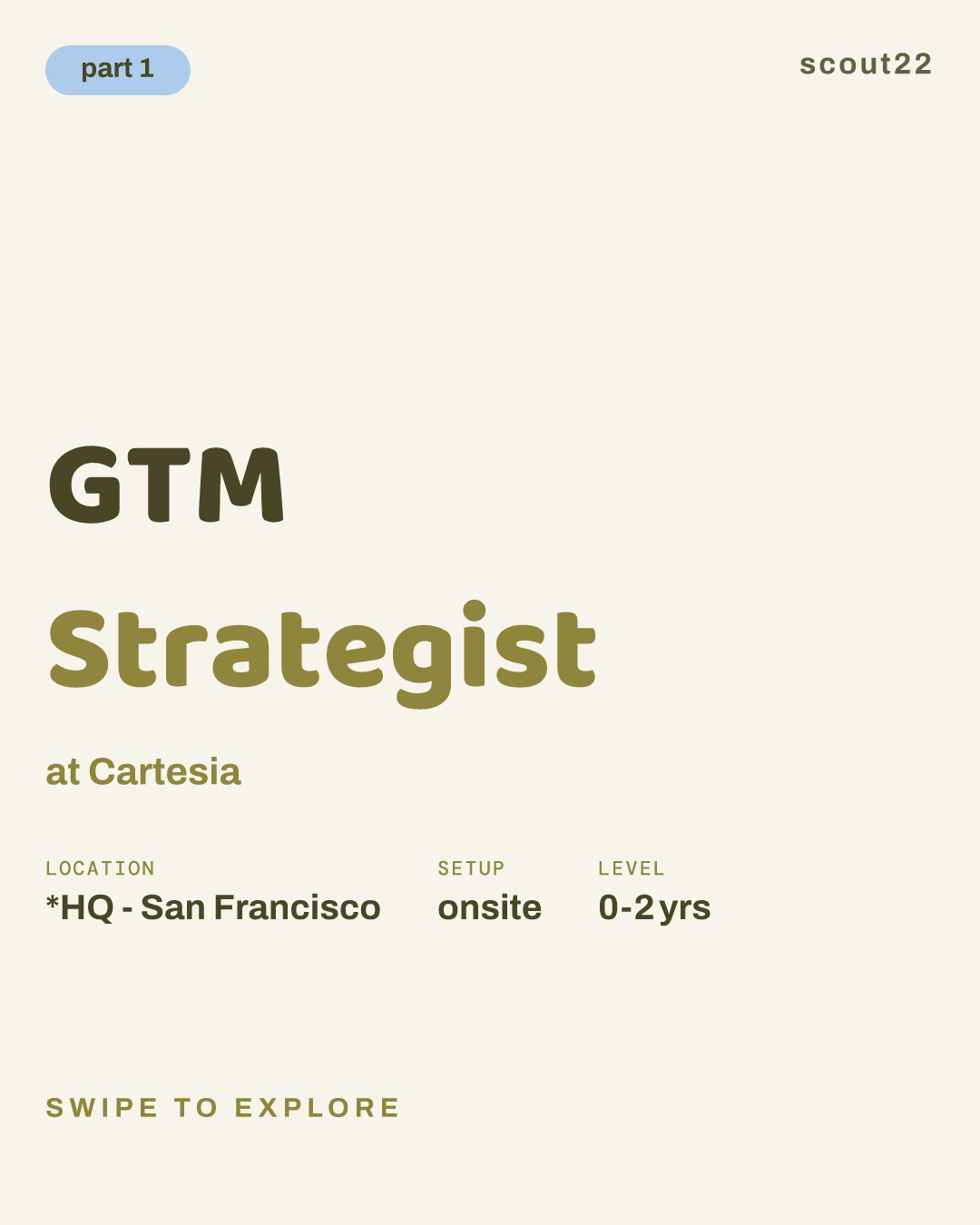 GTM Strategist at Cartesia
