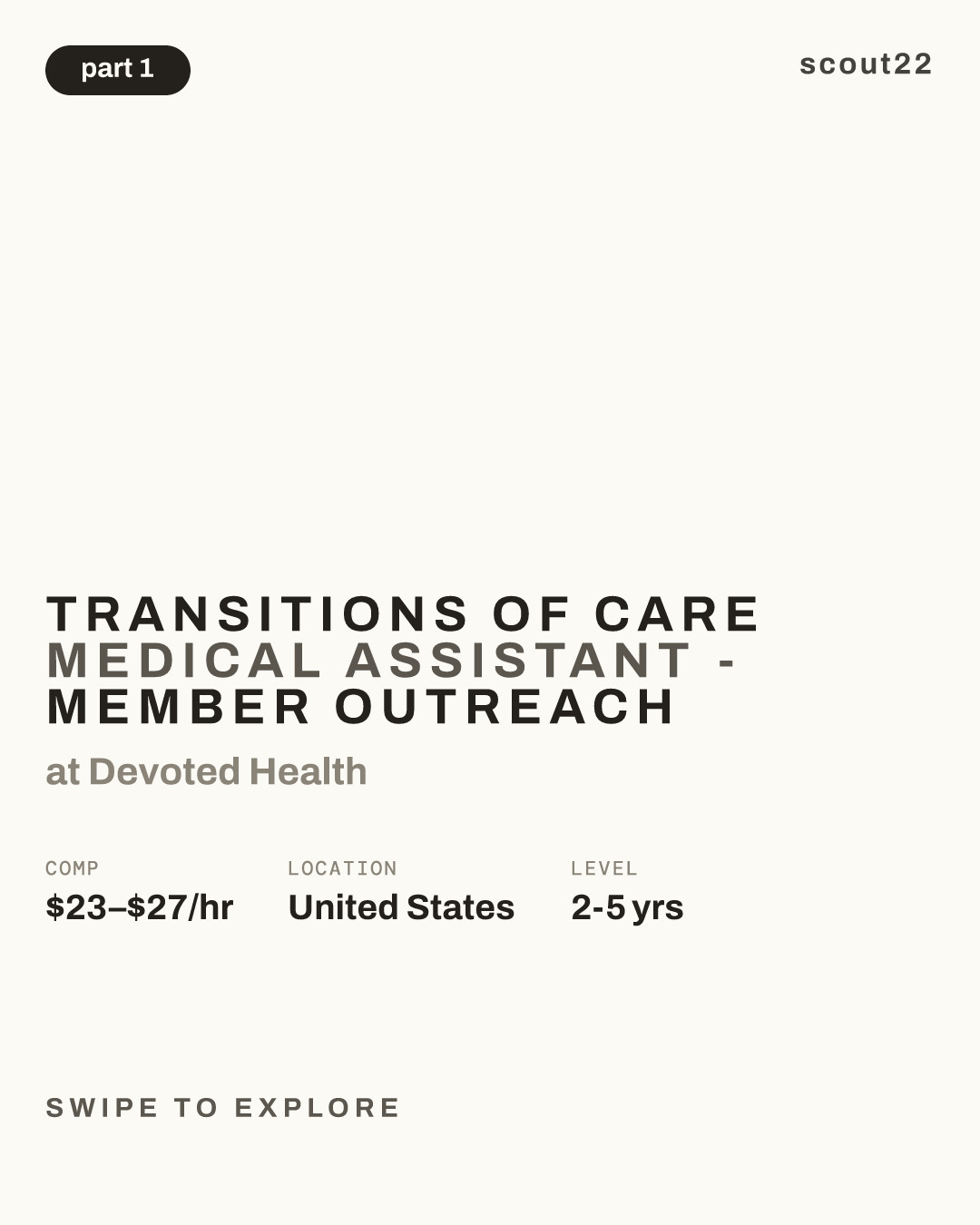 Transitions of Care Medical Assistant - Member Outreach at Devoted Health