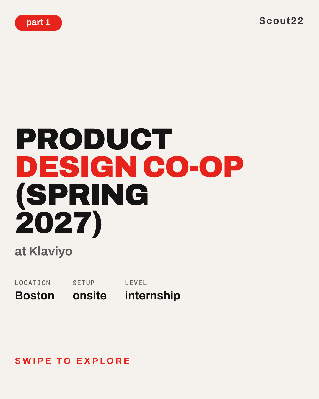Product Design Co-op (Spring 2027) at Klaviyo
