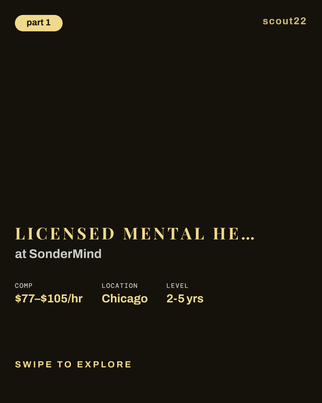 Licensed Mental Health Therapist (Illinois) at SonderMind