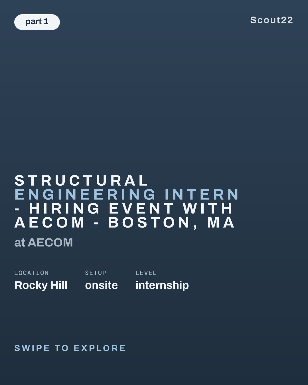 Structural Engineering Intern - Hiring Event with AECOM - Boston, MA at AECOM