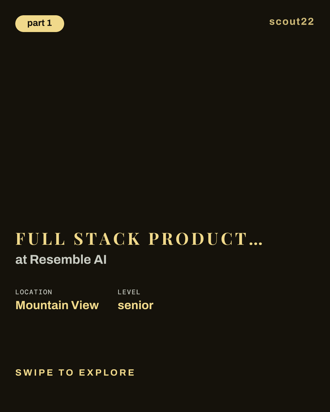 Full Stack Product Engineer, Team Lead — Deepfake Detection at Resemble AI