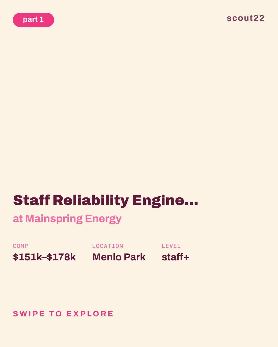 Staff Reliability Engineer, Electrical Systems at Mainspring Energy