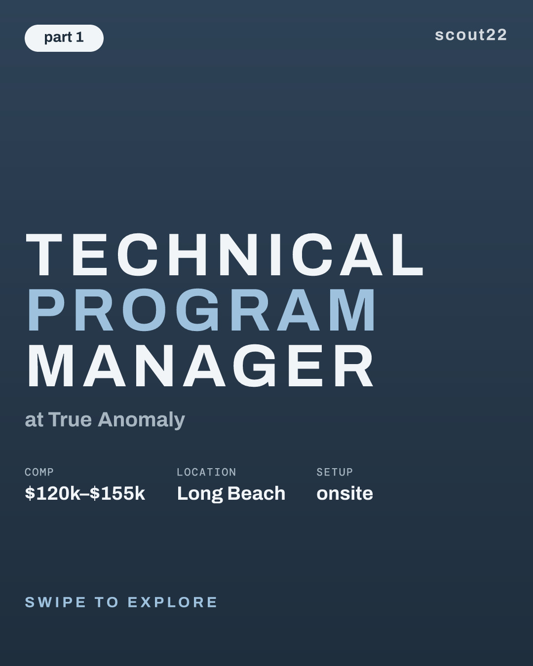 Technical Program Manager at True Anomaly