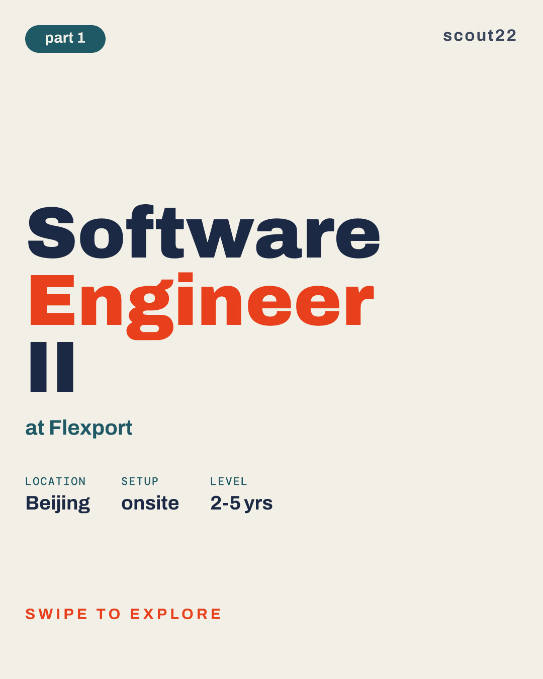 Software Engineer II at Flexport