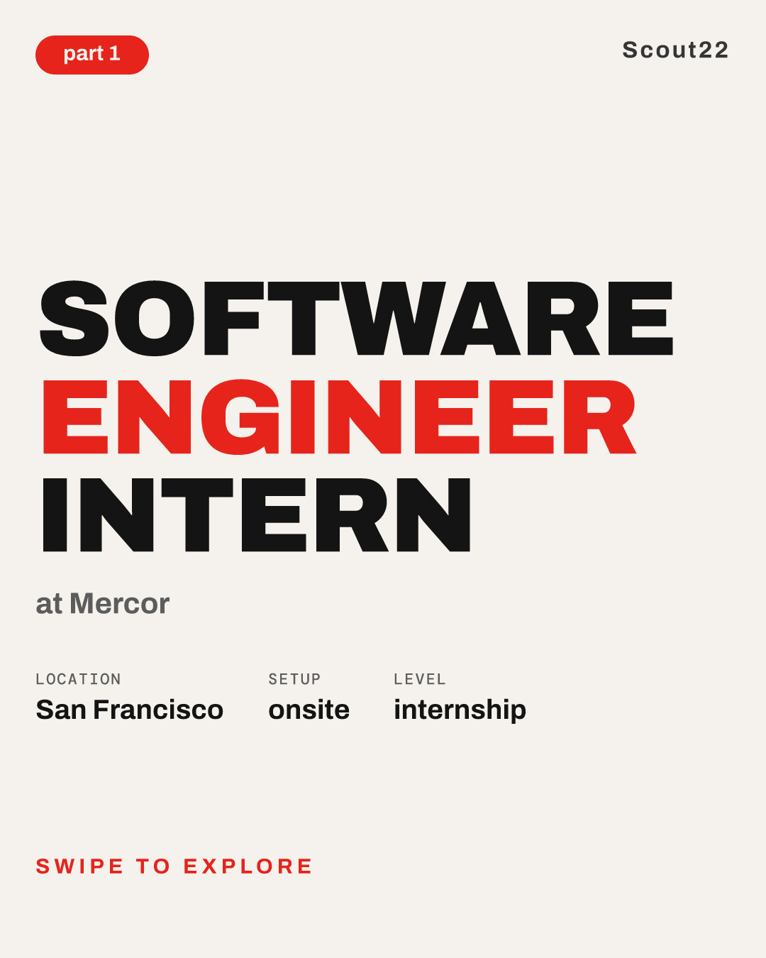 Software Engineer Intern at Mercor
