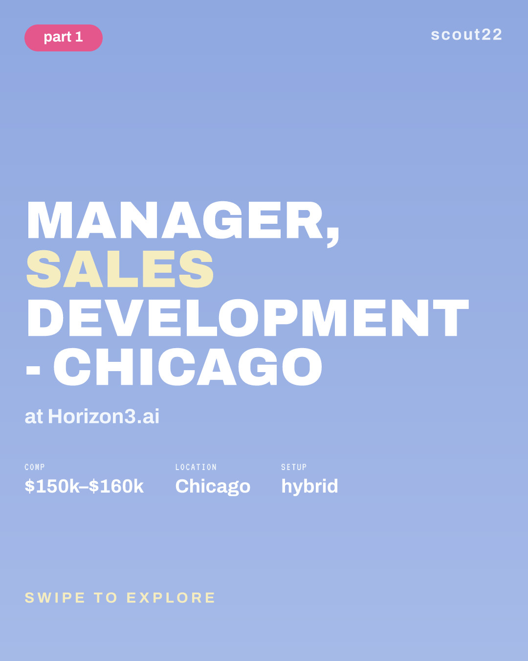 Manager, Sales Development - Chicago at Horizon3.ai